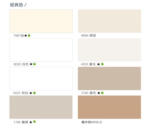 米色油漆|使用單一色調米白色 